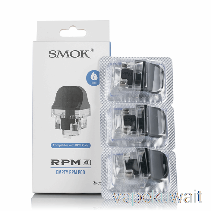 سموك Rpm 4 بودات بديلة Rpm Pods Vape الكويت